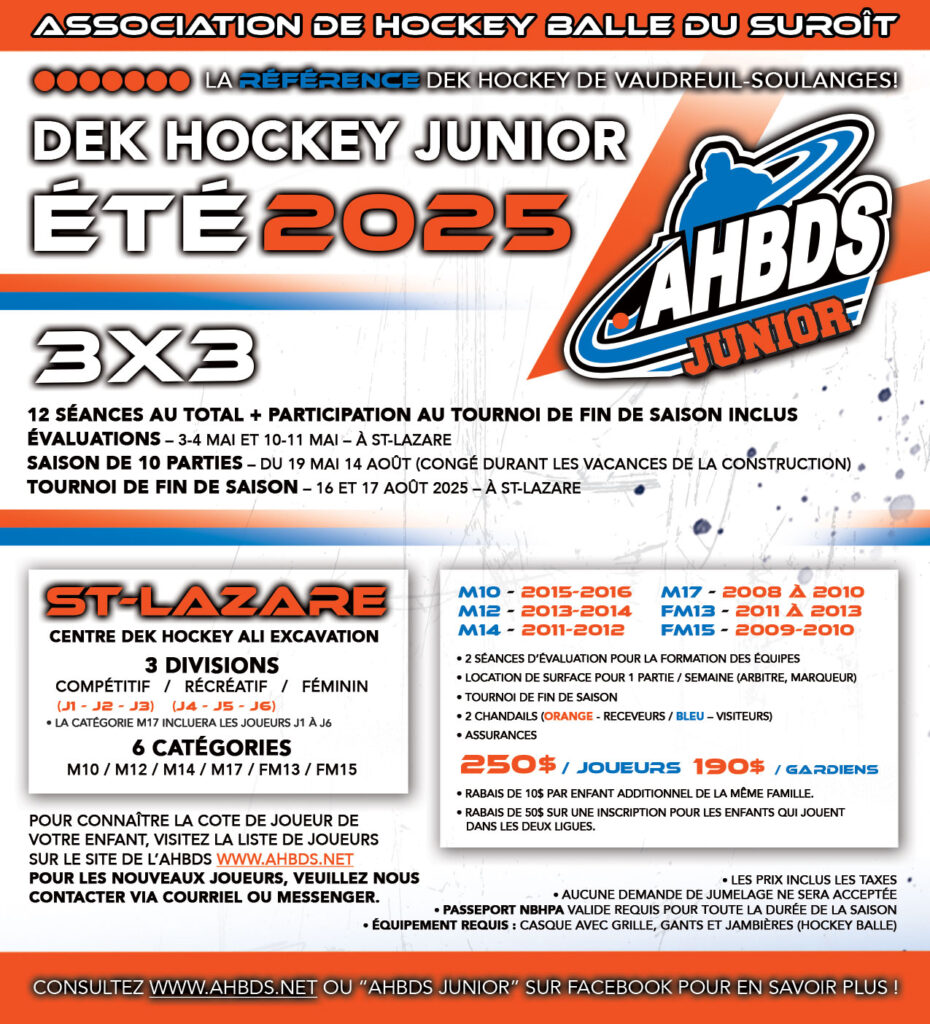 Ahbds Juniors 2025 Categories Stlazare